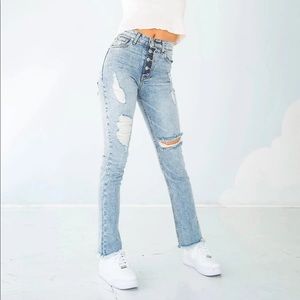 Distressed Jeans